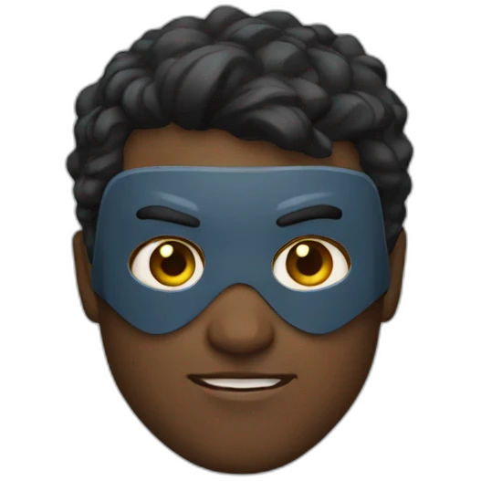 Superhero emoji