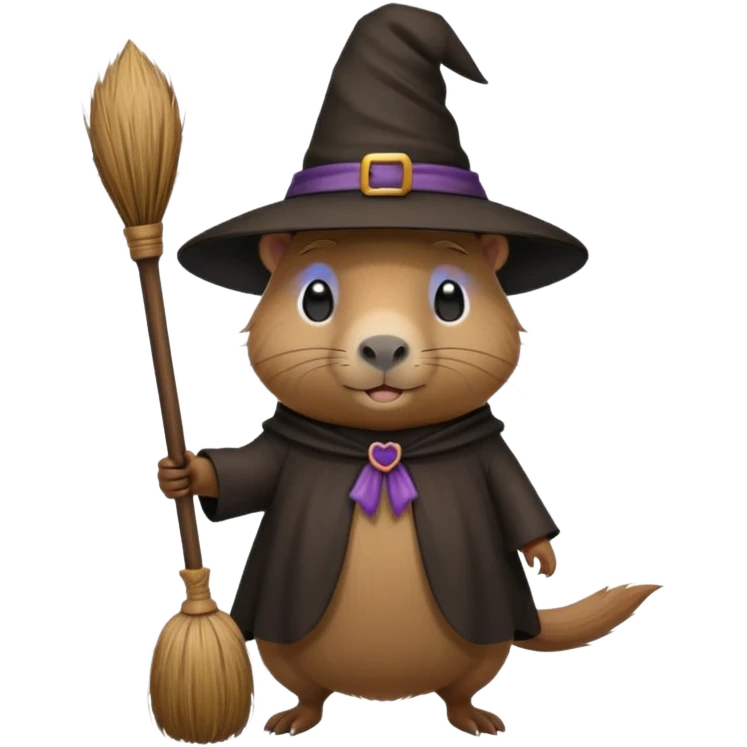 capypara in role witch emoji