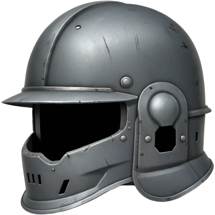 a full view of Helmet emoji