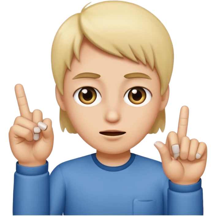 Rolling eyes with middle finger  emoji