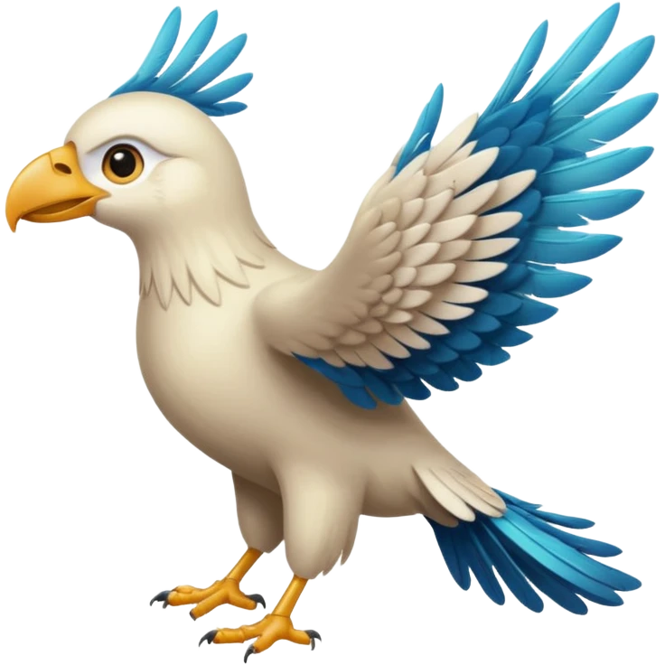 Make this as a left wing 🪽 in a text form emoji