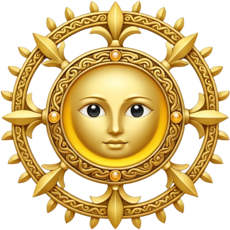 славянский символ солнца сколоврат emoji