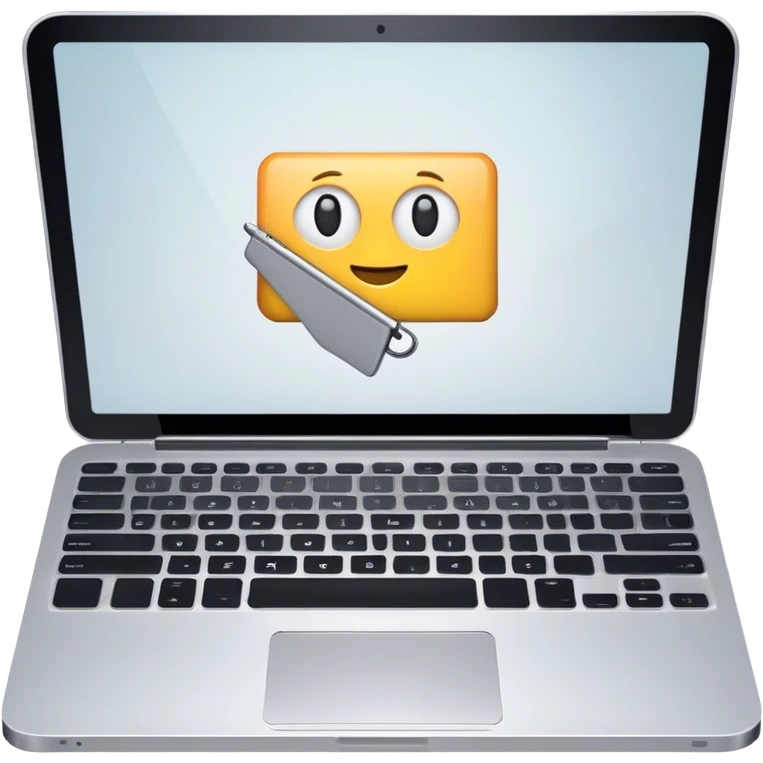 Work laptop emoji
