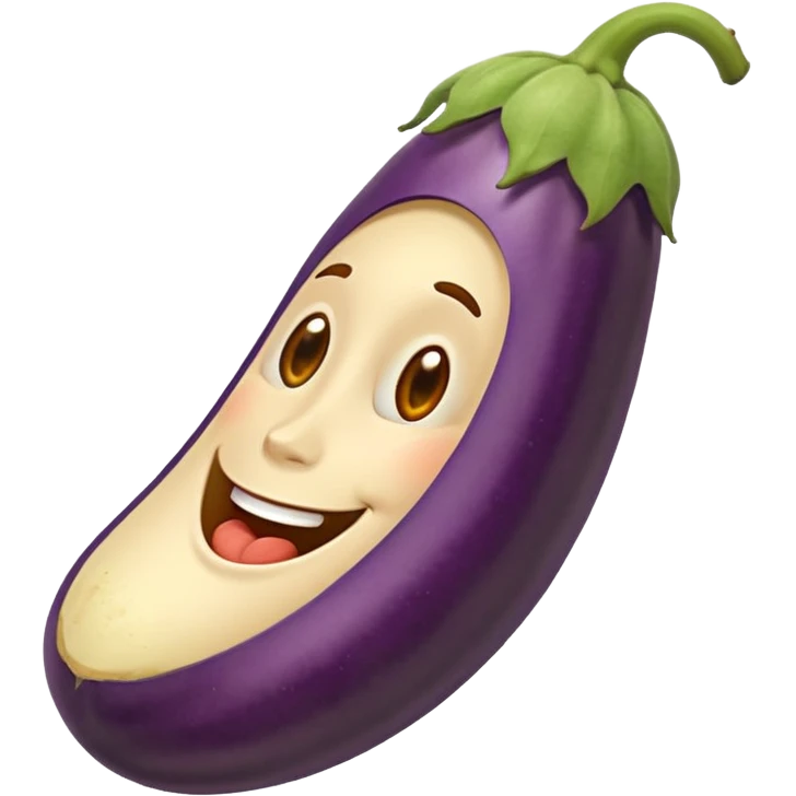 A 👣 that has 😃,🍆 in it emoji