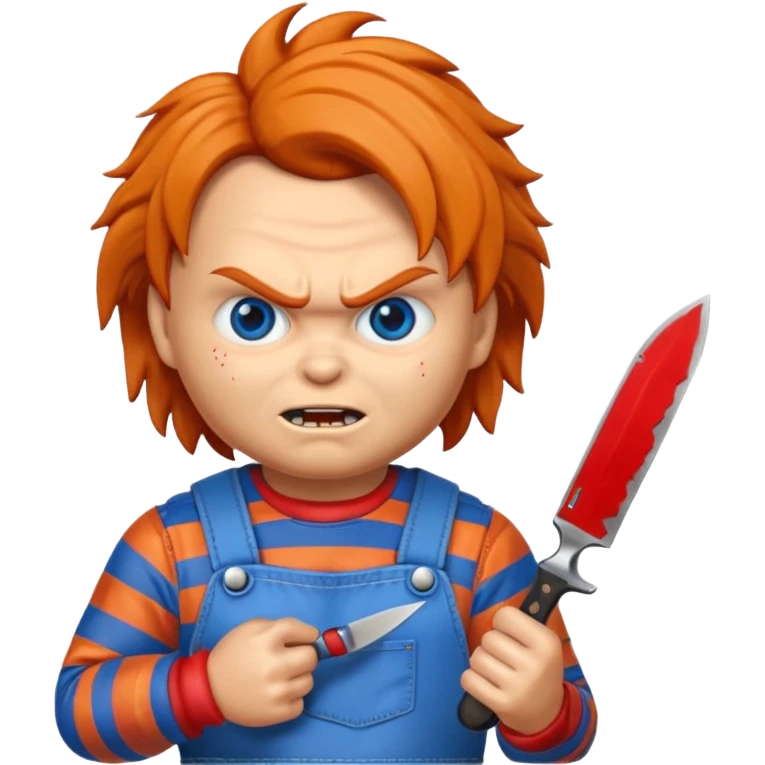 Un emojin de chuky emoji