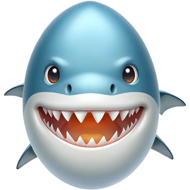 Shark egg emoji