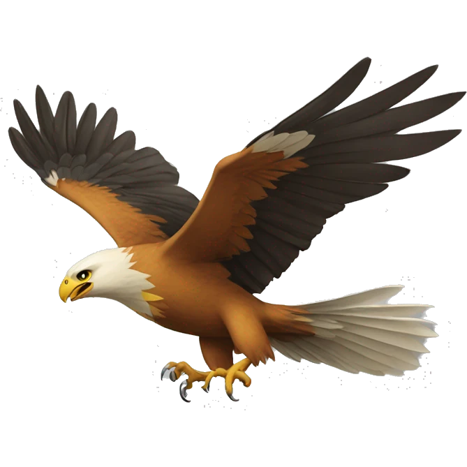 Águila volando emoji