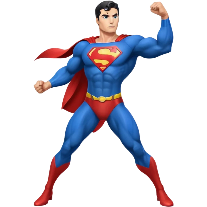 Insane Superman  emoji