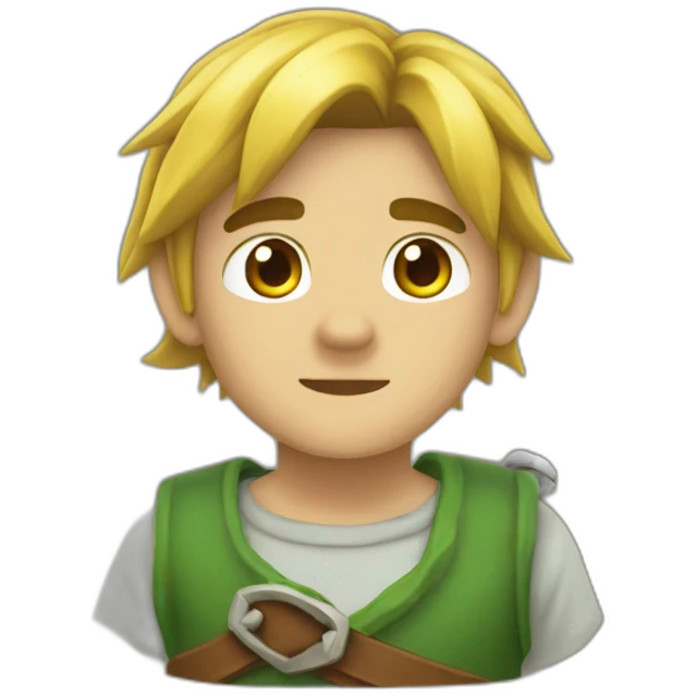 Link and bulbazur emoji