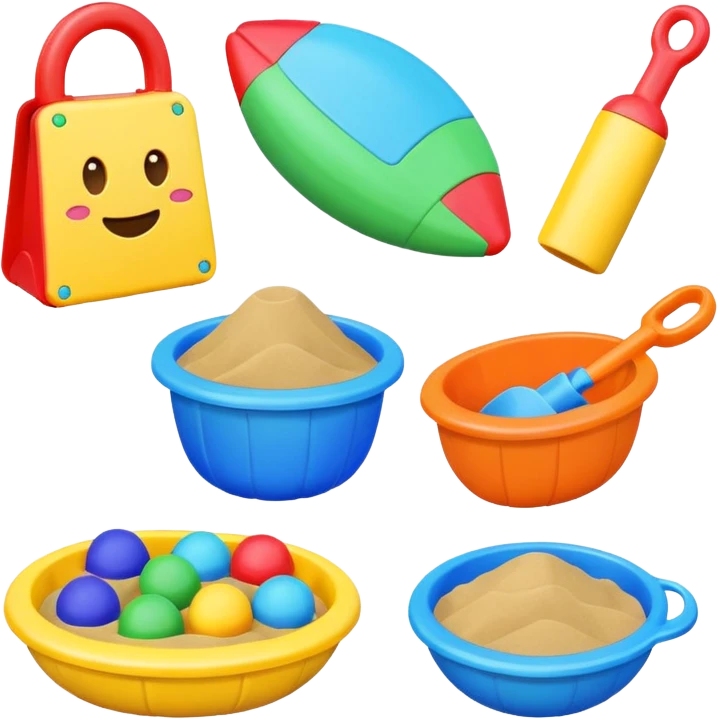 sand toys emoji