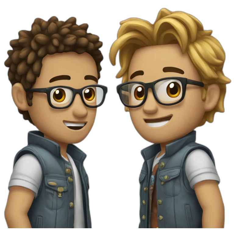 mcfly et Carlito emoji