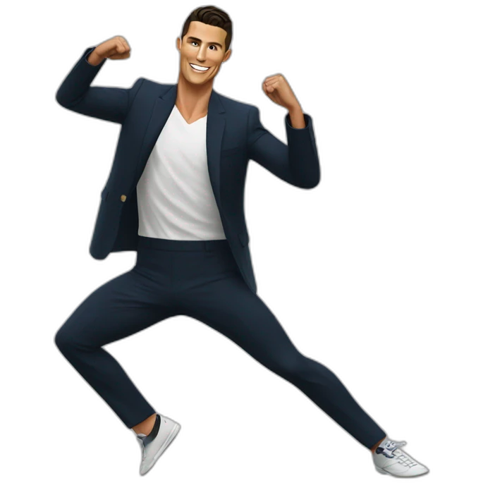 cristiano ronaldo dancing emoji