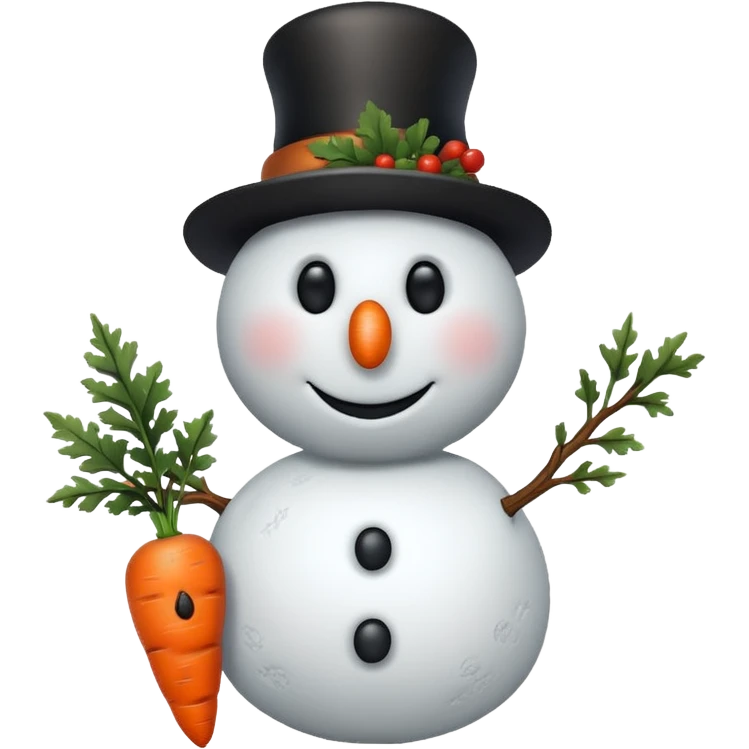 snowman writes emoji