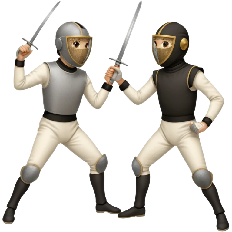 duel with epees emoji
