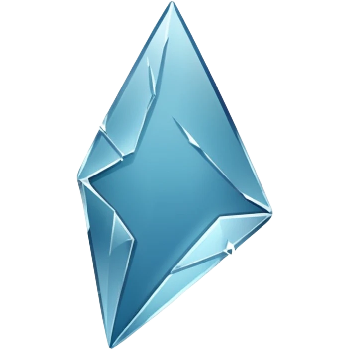 broken glass shard emoji