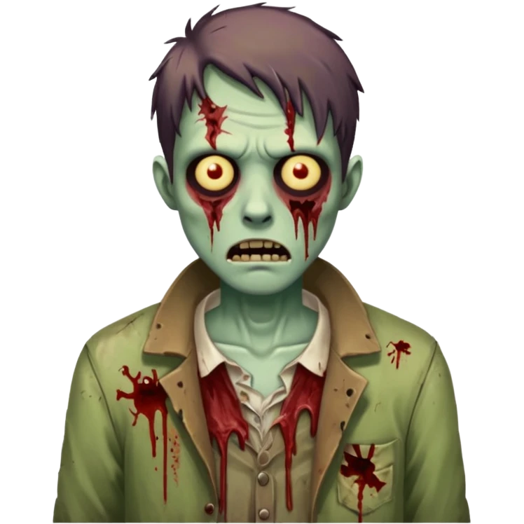 guy zombie emoji