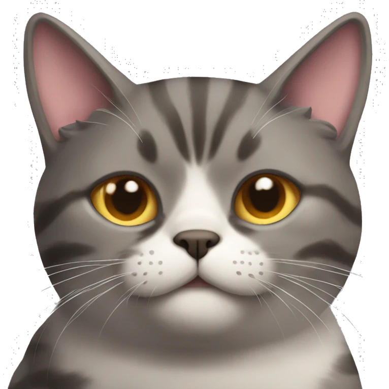 Cat beefy manly emoji