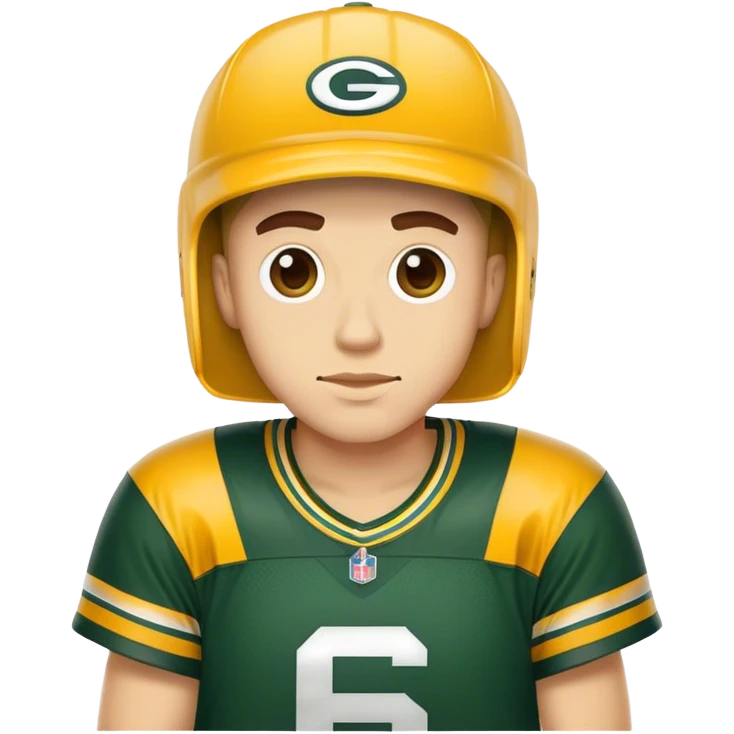 Chill guy Packers fan emoji