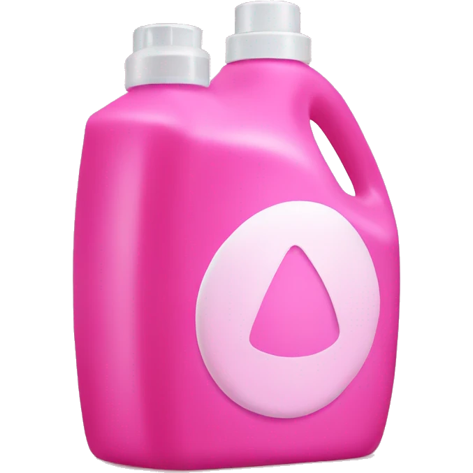 Pink laundry detergent emoji