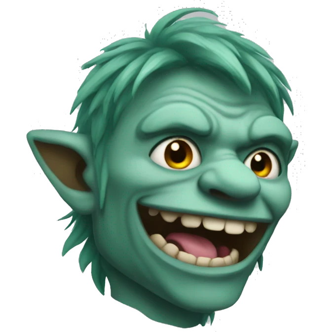 Trollfaee emoji