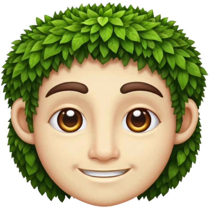 moss druid character eyebrow raise and half smile emoji