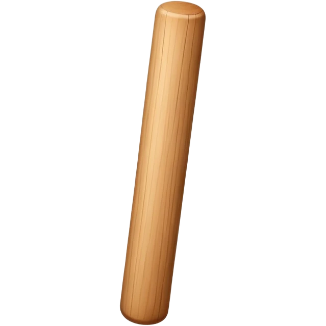 wooden stick (White Colour) emoji
