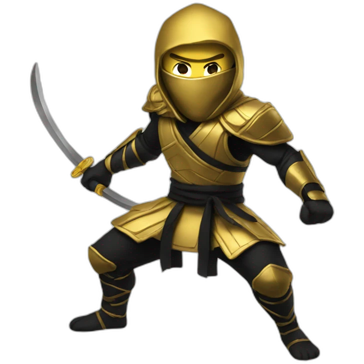 golden-ninja emoji