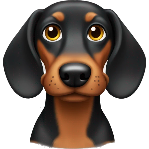Créate a teckel  emoji