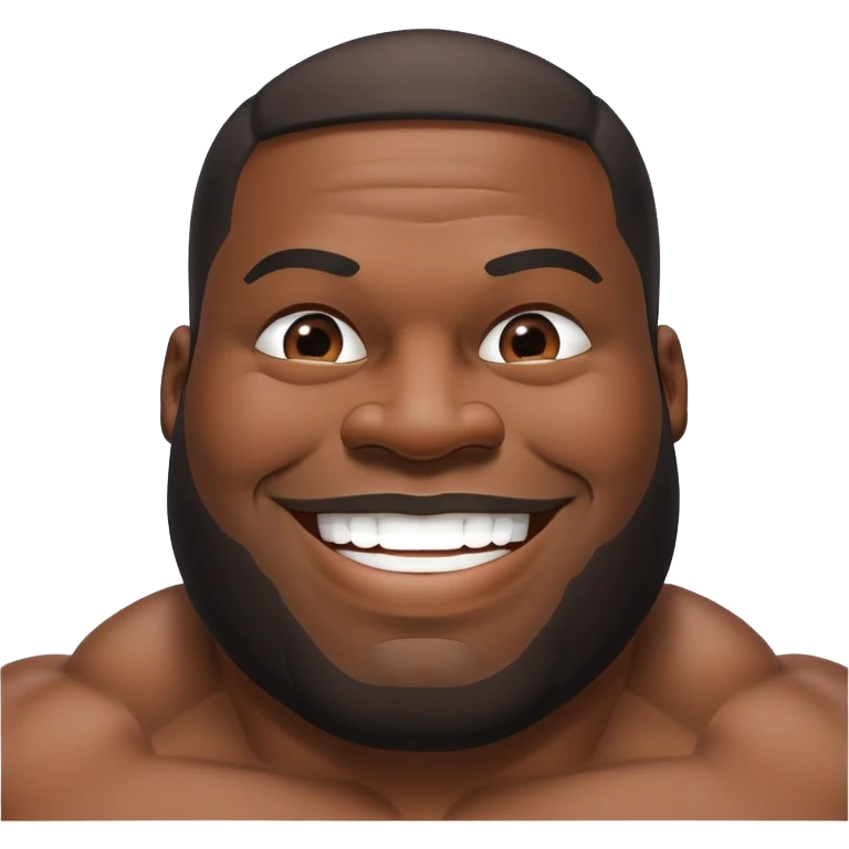 Big black dude emoji