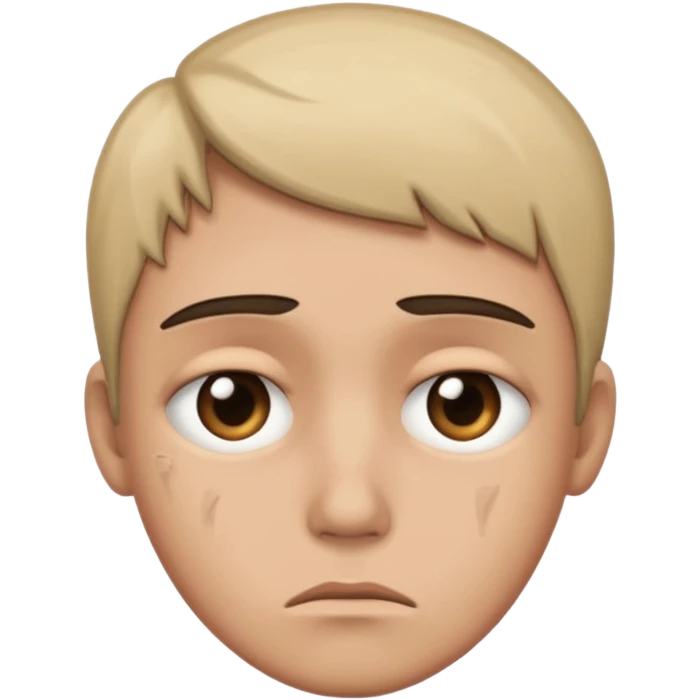 someone who is hurting inside emoji
