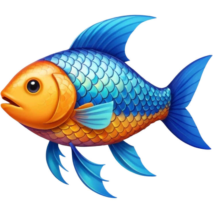 Fish with running shoes  emoji