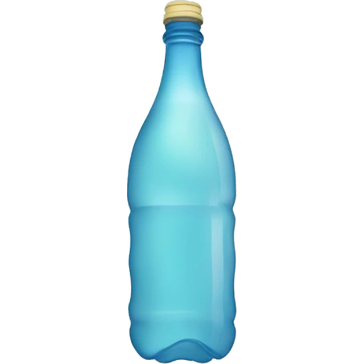 Botella de agua emoji