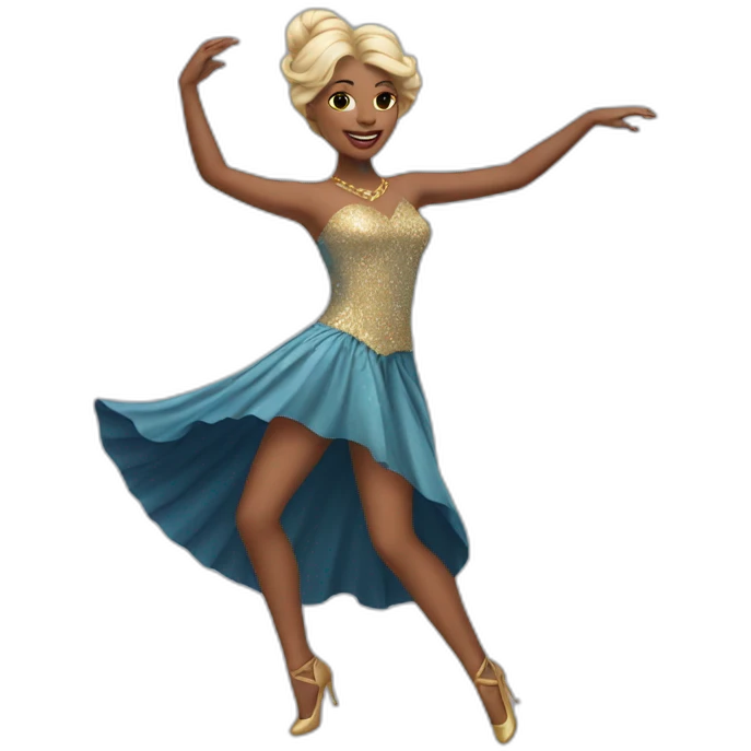dancing queen emoji