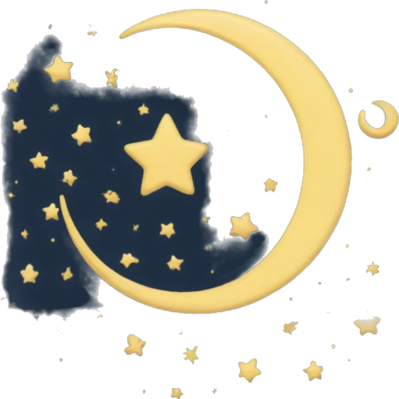 moon and stars emoji