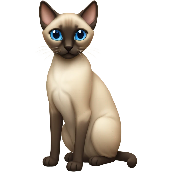 Siam cat emoji