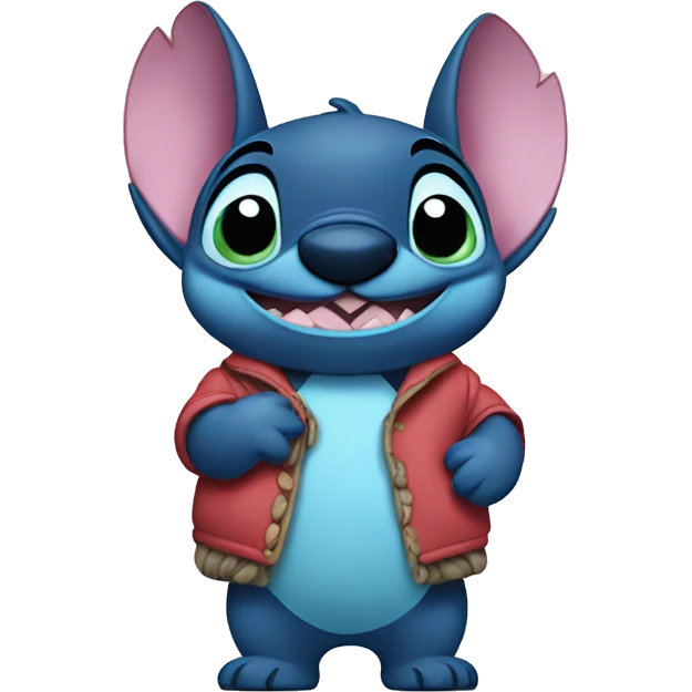 Stitch avec coeur Disney emoji