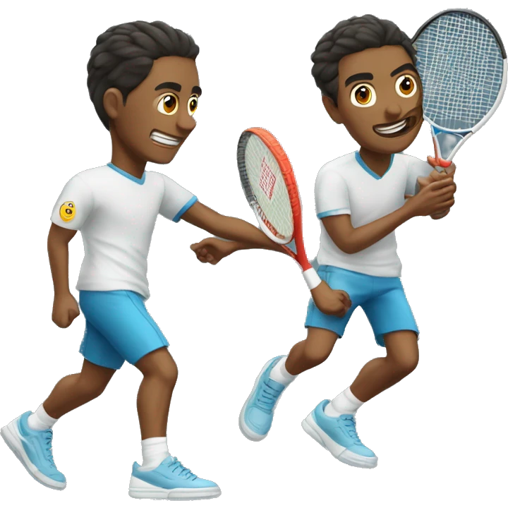 maravilla jugando al tenis emoji