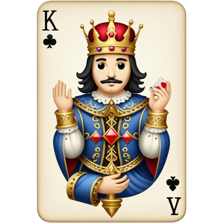 King of spades emoji