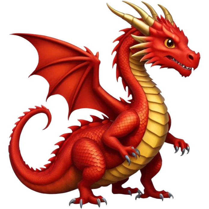 red dragon  emoji