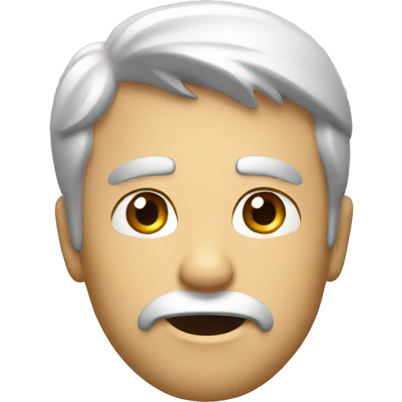 Man saying NO emoji