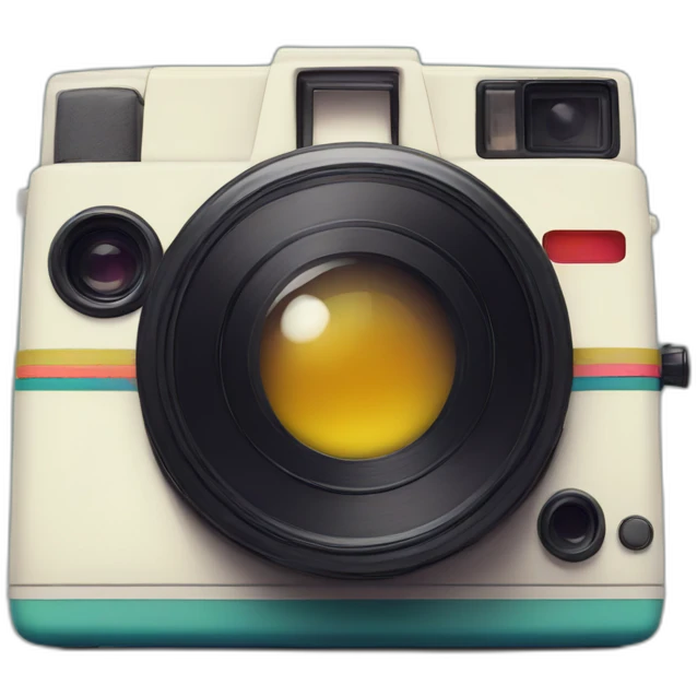 polaroid camera emoji