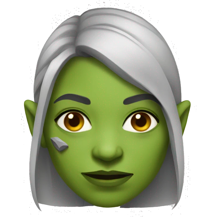 Female orc  emoji