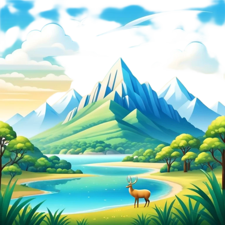  Glorious Shiny Sparkly Scenic Scenery Deco Wildlife emoji