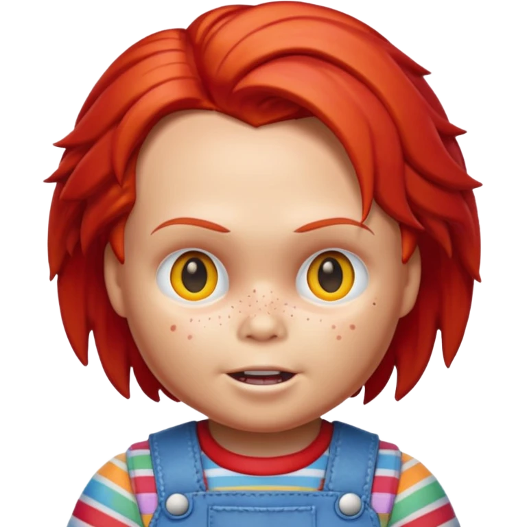 Un emojin de chuky emoji