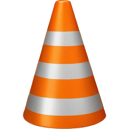 traffic cone emoji