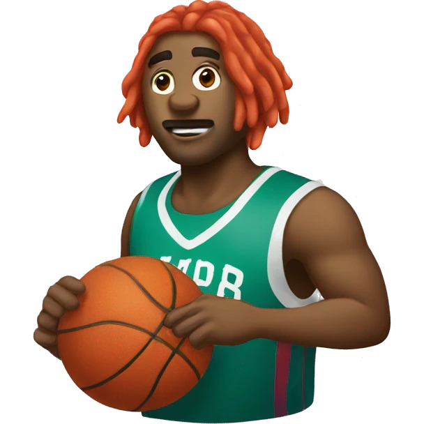 A crabsketball emoji
