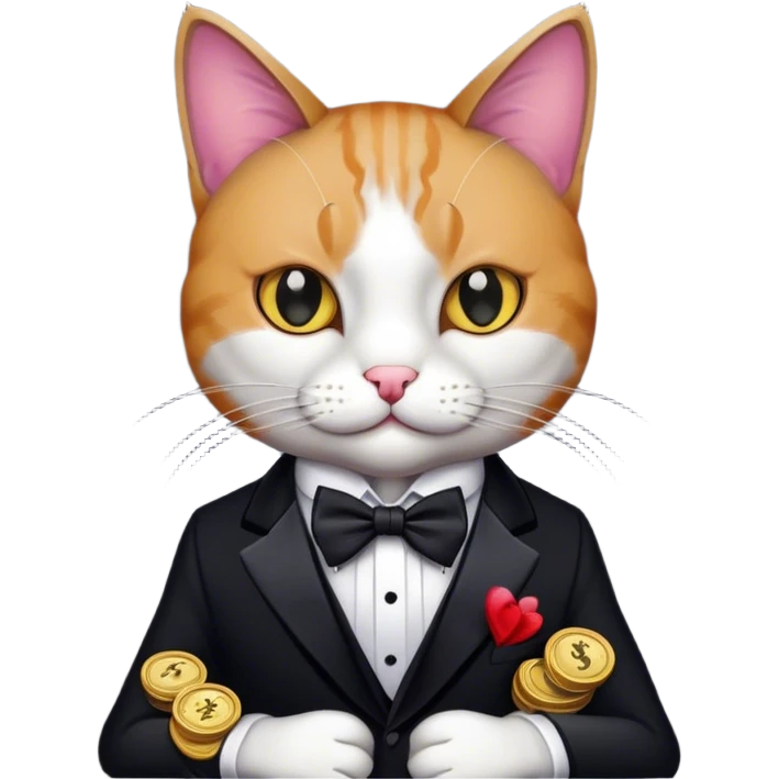 cat at casino emoji