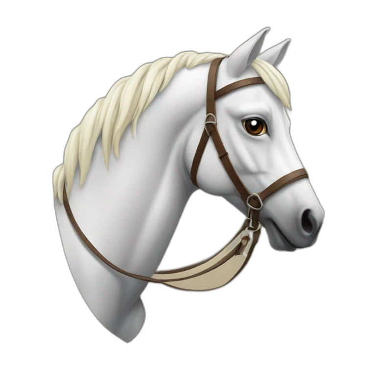 Un cheval sur une coccinelle emoji