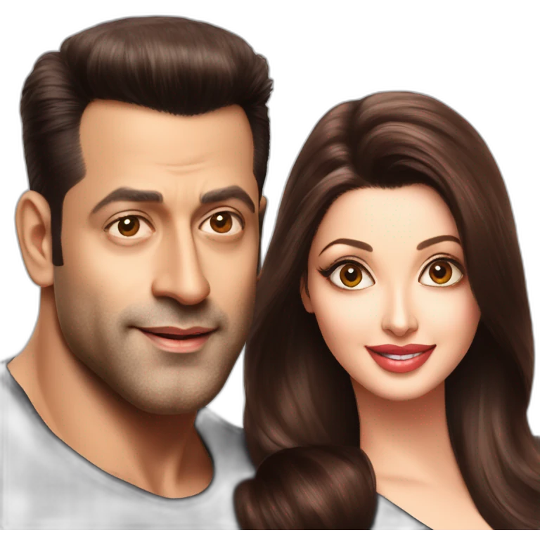 Salman Khan meet Aishwarya Rai  emoji