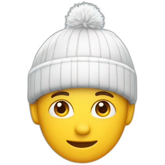 winter cap emoji